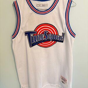 Space Jam Movie Basketball Jersey Bugs Bunny #1 Size Large